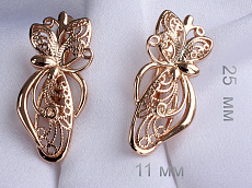 фото Серьги  fallon - (артикул - 18e01700-FF8381)